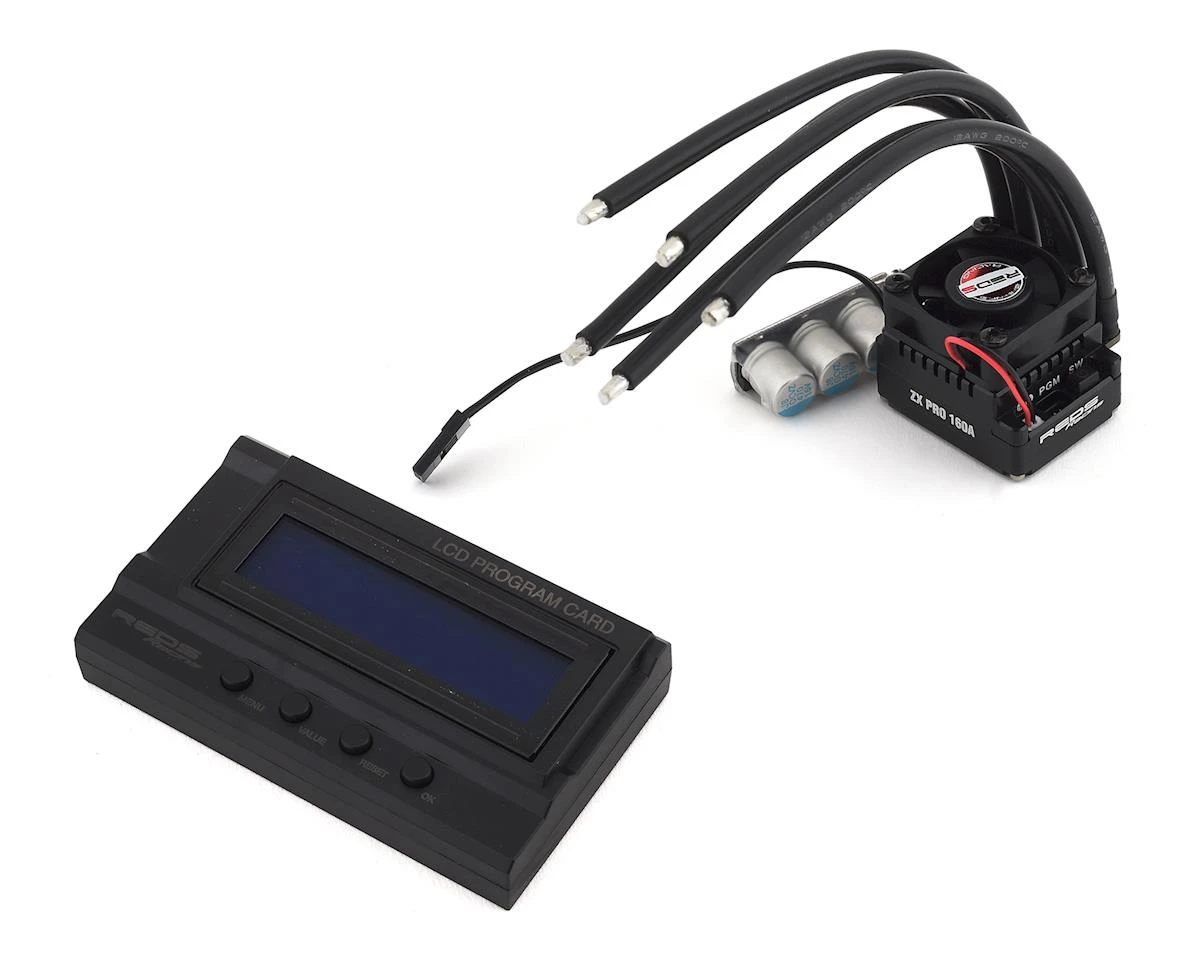 1セル用Powers　ESC REDS 1/10 ZX PRO Brushless ESC & Program Box (160A) Shop